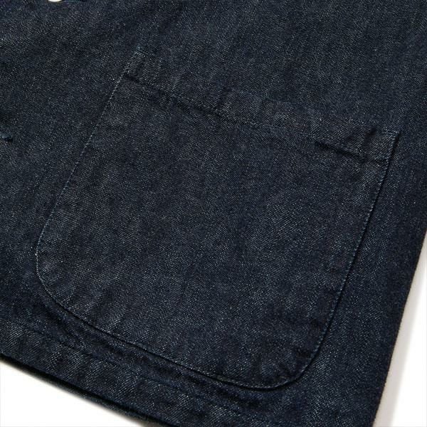 CALEE キャリー VINTAGE REPRODUCT DENIM COVERALL -INDIGO-