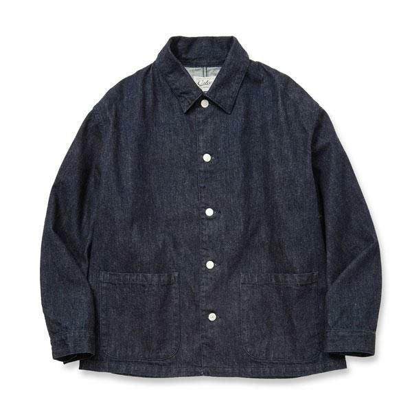 CALEE キャリー VINTAGE REPRODUCT DENIM COVERALL -INDIGO-