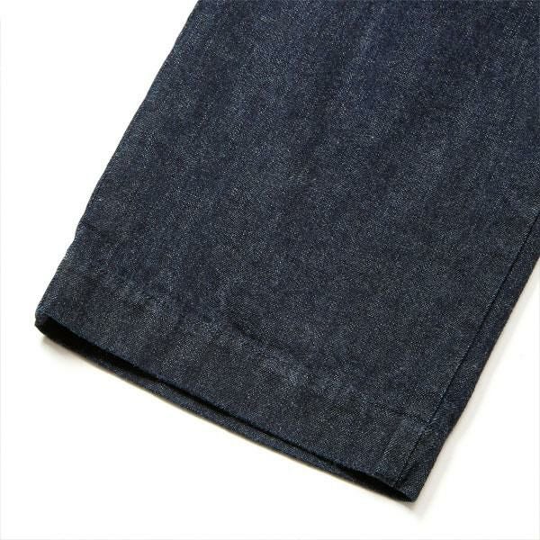 CALEE キャリー VINTAGE REPRODUCT DENIM TUCK TROUSERS -INDIGO-