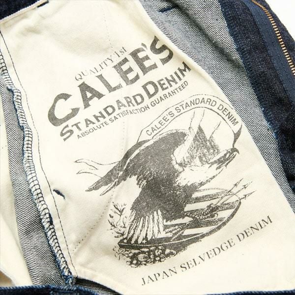 CALEE キャリー VINTAGE REPRODUCT DENIM TUCK TROUSERS -INDIGO-