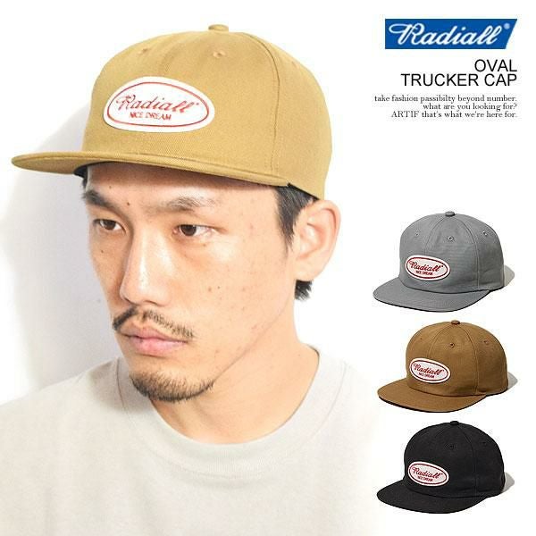 RADIALL ラディアル OVAL - TRUCKER CAP