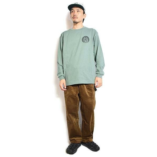 COOKMAN クックマン Chef Pants Semiwide Black Belt Corduroy Dark