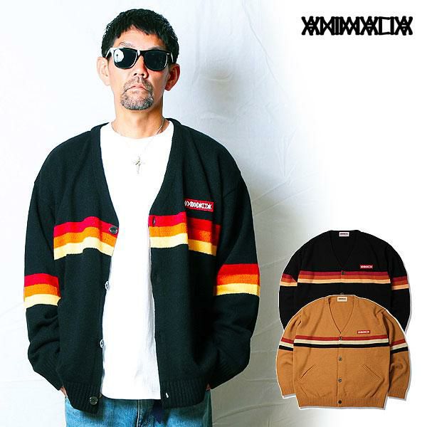 ANIMALIA アニマリア Horizon Border Knit Cardigan