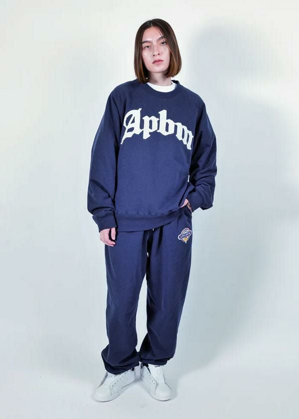 APPLEBUM アップルバム “Apbm” Crew Sweat