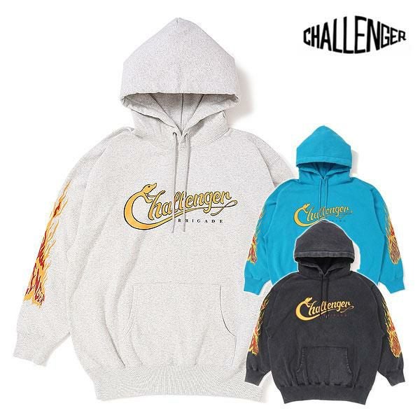 CHALLENGER チャレンジャー SNAKING LOGO HOODIE
