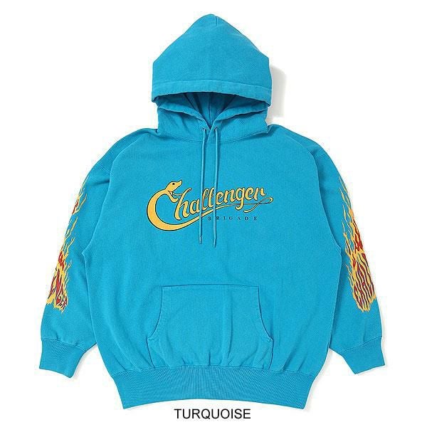 CHALLENGER チャレンジャー SNAKING LOGO HOODIE