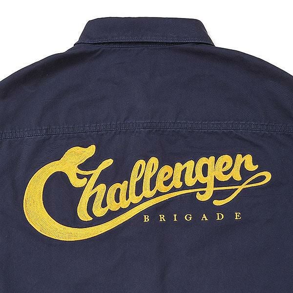 CHALLENGER チャレンジャー SNAKING LOGO WORK SHIRT
