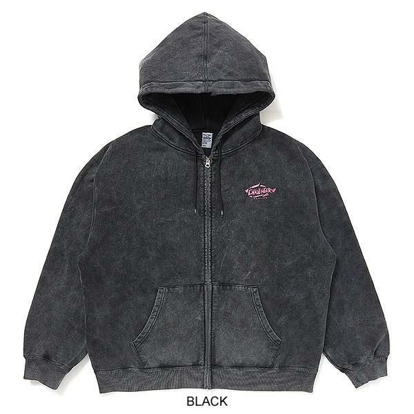 CHALLENGER チャレンジャー NEON WOLF ZIP HOODIE