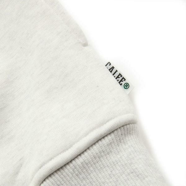 CALEE キャリー HIGH GAUGE DOUBLE KNIT HALF ZIP SW