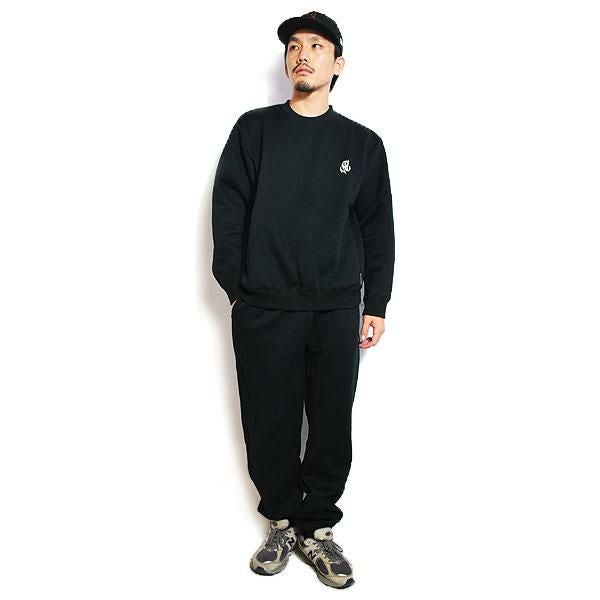CALEE キャリー HIGH GAUGE DOUBLE KNIT CREW NECK SW