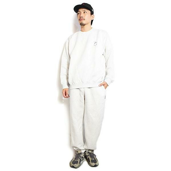 CALEE キャリー HIGH GAUGE DOUBLE KNIT SWEAT RELAX PANTS
