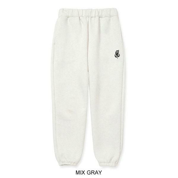 CALEE キャリー HIGH GAUGE DOUBLE KNIT SWEAT RELAX PANTS