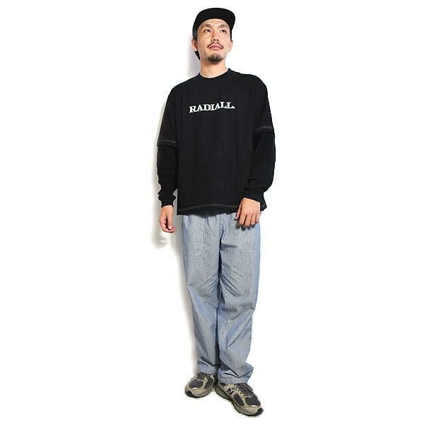 RADIALL ラディアル BOARD WALK - FAKE LAYERED T-SHIRT L/S