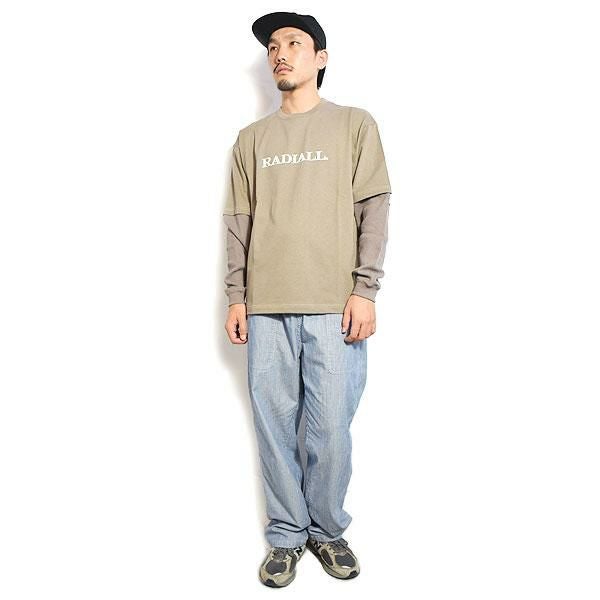 RADIALL ラディアル BOARD WALK - FAKE LAYERED T-SHIRT L/S