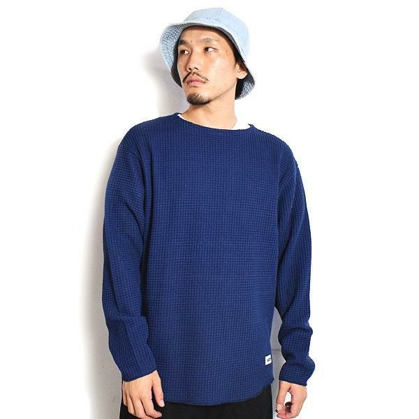 RADIALL ラディアル BIG WAFFLE - BOAT NECK T-SHIRT L/S
