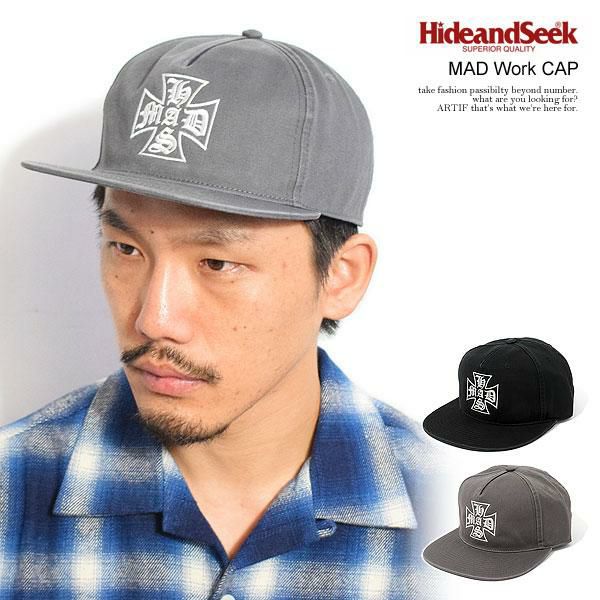 帽子 hide and seek MAD Knit CAP hg-091125_1.jpg
