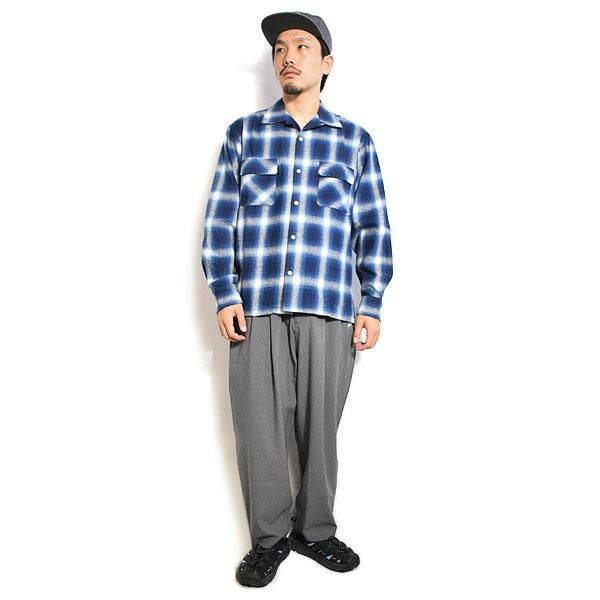 HIDE AND SEEK ハイドアンドシーク Ombre Check L/S Shirt (25aw)