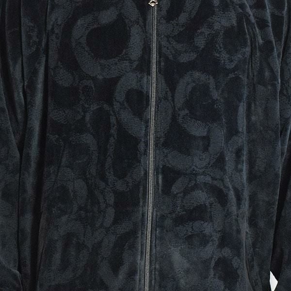 CALEE キャリー JQ VELOUR JACKET -SNAKE PATTERN-