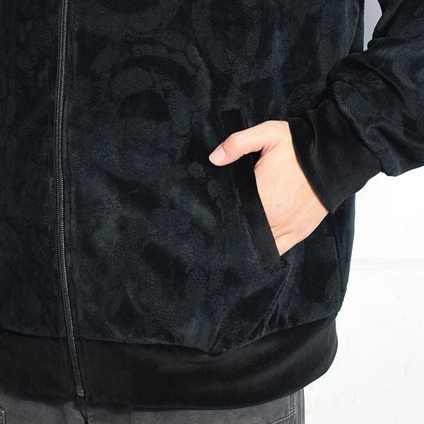 CALEE キャリー JQ VELOUR JACKET -SNAKE PATTERN-