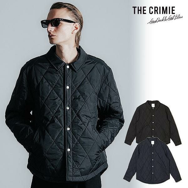 CRIMIE クライミー DIAMOND QUILT NYLON SHIRT JACKET
