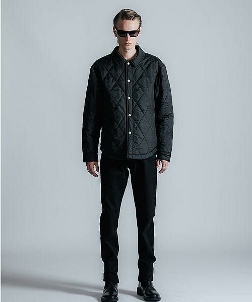 CRIMIE クライミー DIAMOND QUILT NYLON SHIRT JACKET