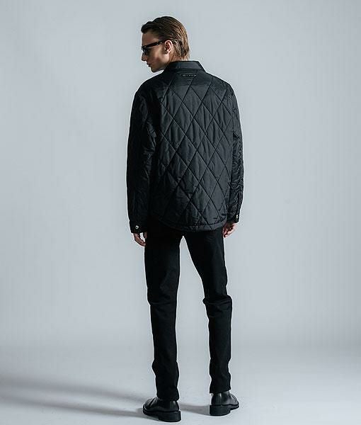 CRIMIE クライミー DIAMOND QUILT NYLON SHIRT JACKET