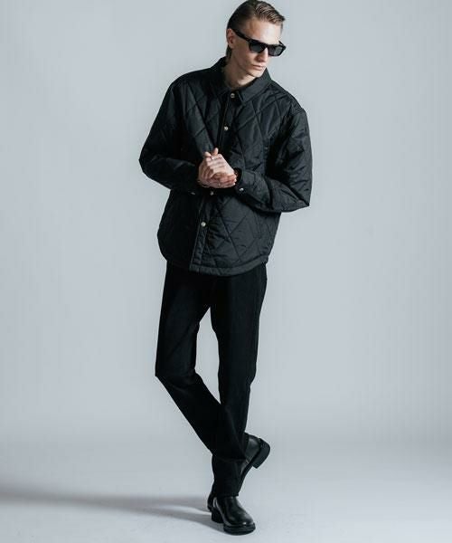 CRIMIE クライミー DIAMOND QUILT NYLON SHIRT JACKET