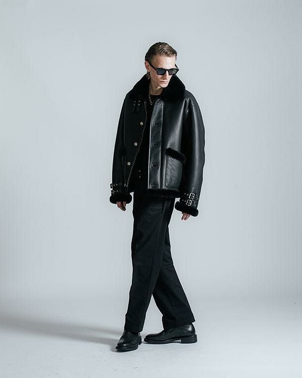 THE CRIMIE ブラックレザージャケット CR1-02AS-JK01 THE CRIMIE ブラックレザージャケット CR1-02AS-JK01 - メルカリ