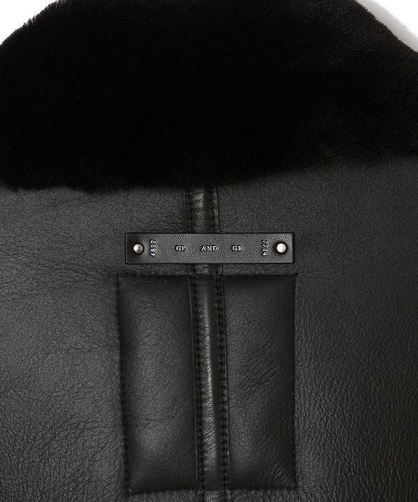 CRIMIE クライミー MOUTON LEATHER JACKET