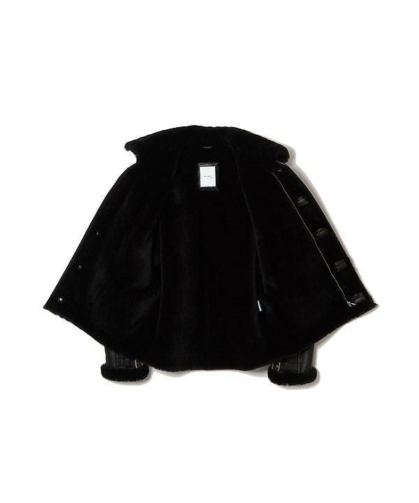 CRIMIE クライミー MOUTON LEATHER JACKET