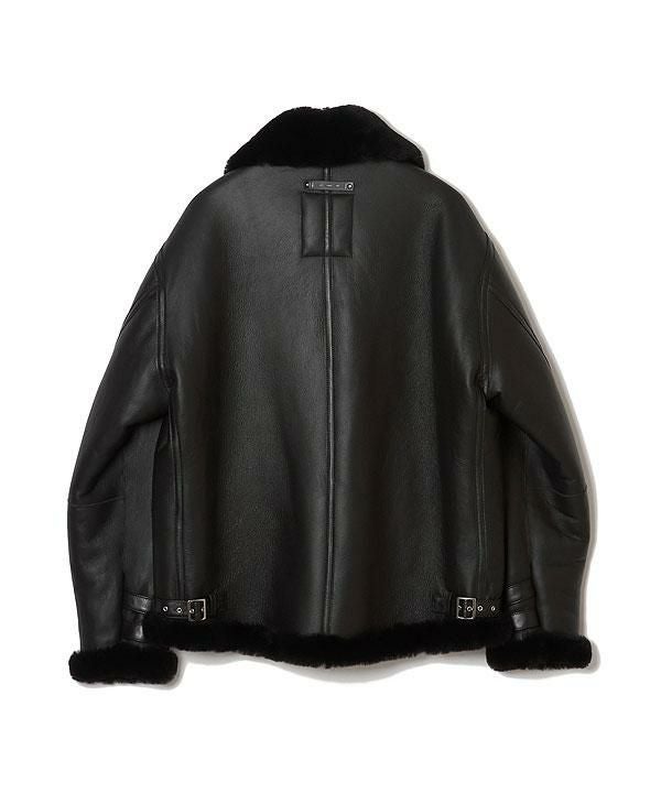 CRIMIE クライミー MOUTON LEATHER JACKET