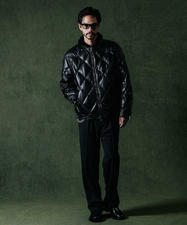 ジャケット・アウター The Crimie Quilt Lamb Leather Jacket CRIMIE（クライミー） ブルゾン アウター DIAMOND QUILT LAMB LEATHER