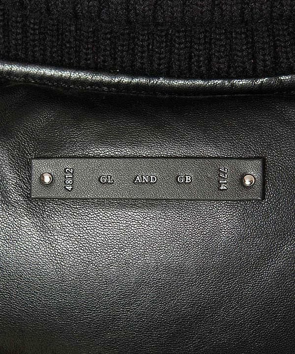 CRIMIE クライミー DIAMOND QUILT LAMB LEATHER DOWN VEST