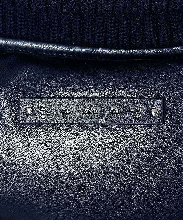 CRIMIE クライミー DIAMOND QUILT LAMB LEATHER DOWN VEST