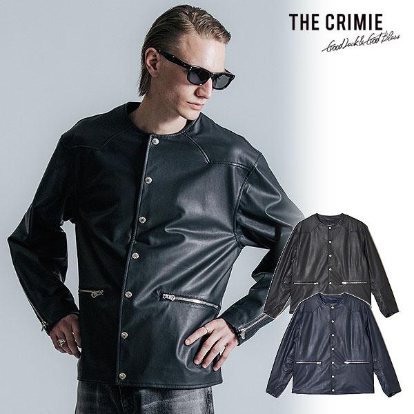 THE CRIMIE クライミー レザーカーディガン 羊革 XLサイズ THE CRIMIE クライミー レザーカーディガン 羊革 XLサイズ 【公式通販】