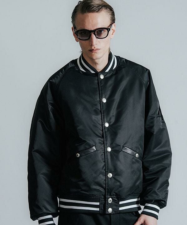 CRIMIE クライミー NYLON STADIUM BOMBER JACKET