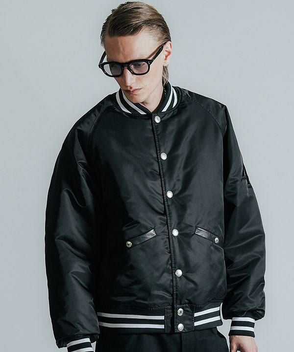 CRIMIE クライミー NYLON STADIUM BOMBER JACKET