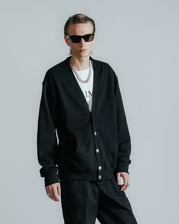 CRIMIE クライミー 19SS SUEDE LEATHER CARDIGAN CRIMIE クライミー SWEAT CARDIGAN