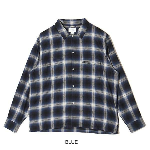 CRIMIE クライミー OMBRE CHECK SHIRT