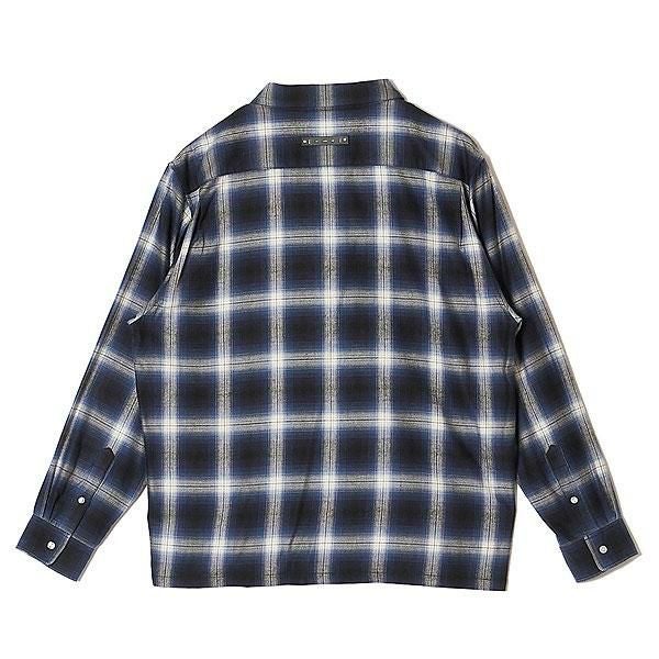 CRIMIE クライミー OMBRE CHECK SHIRT