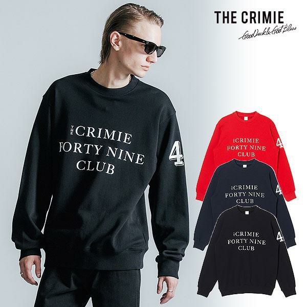 CRIMIE クライミー THE CRIMIE 49 CLUB CREW NECK SWEAT