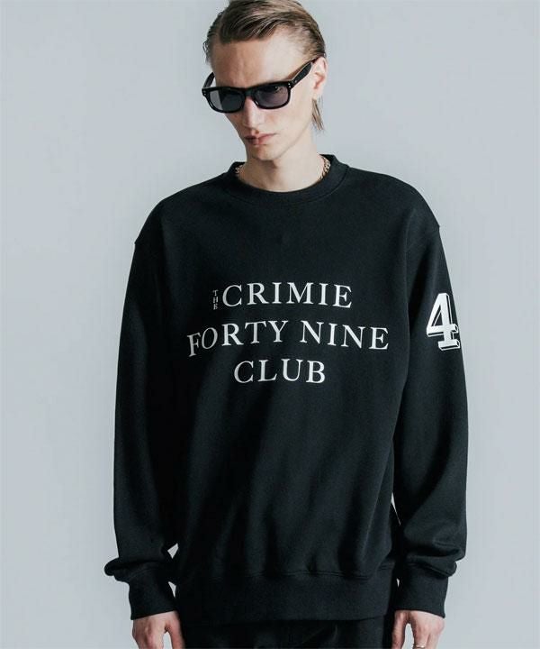 CRIMIE クライミー THE CRIMIE 49 CLUB CREW NECK SWEAT