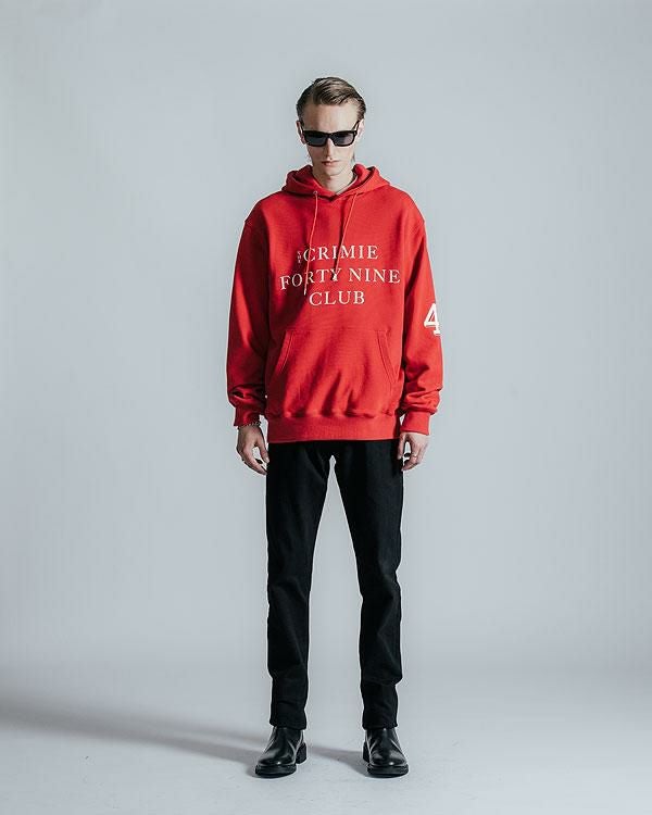 CRIMIE クライミー THE CRIMIE 49 CLUB HOODIE SWEAT