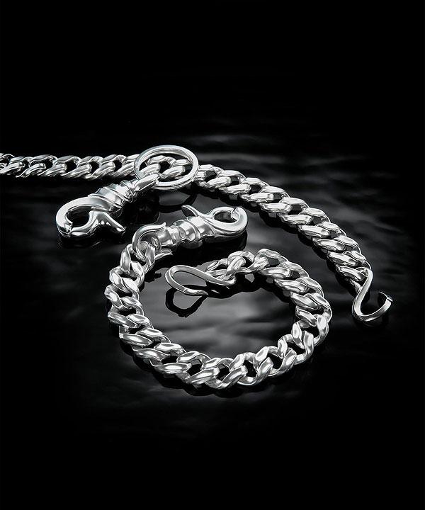 メーカー取り寄せ対応 CRIMIE クライミー LETTER RIBBON WALLET CHAIN