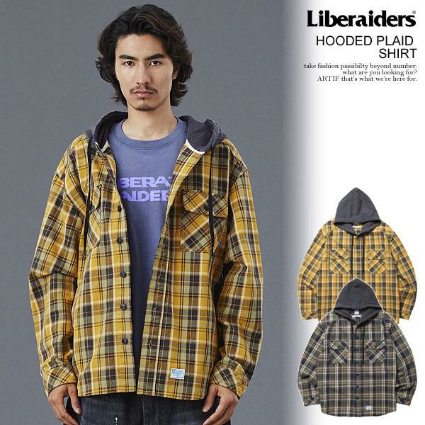 Liberaiders リベレイダース HOODED PLAID SHIRT | ARTIF [ストリート