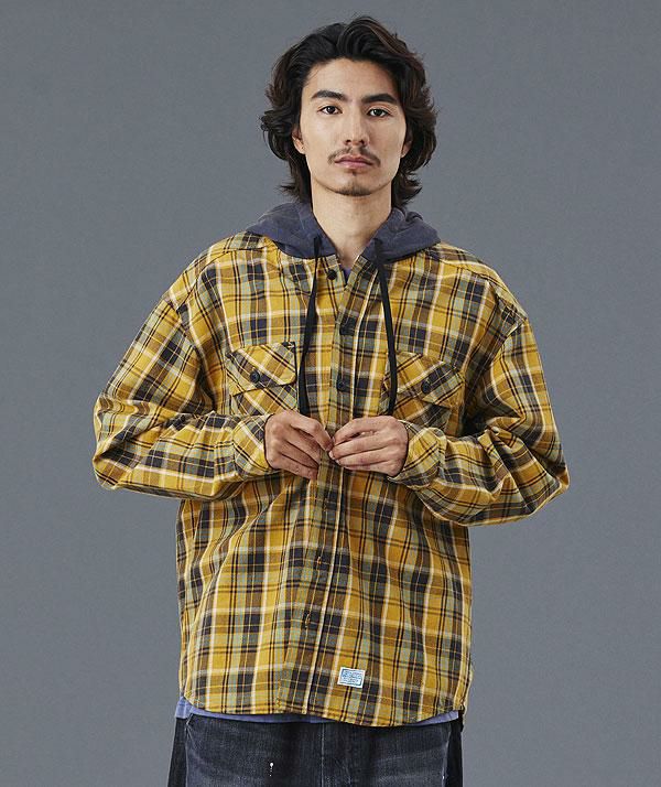 Liberaiders リベレイダース HOODED PLAID SHIRT | ARTIF [ストリート