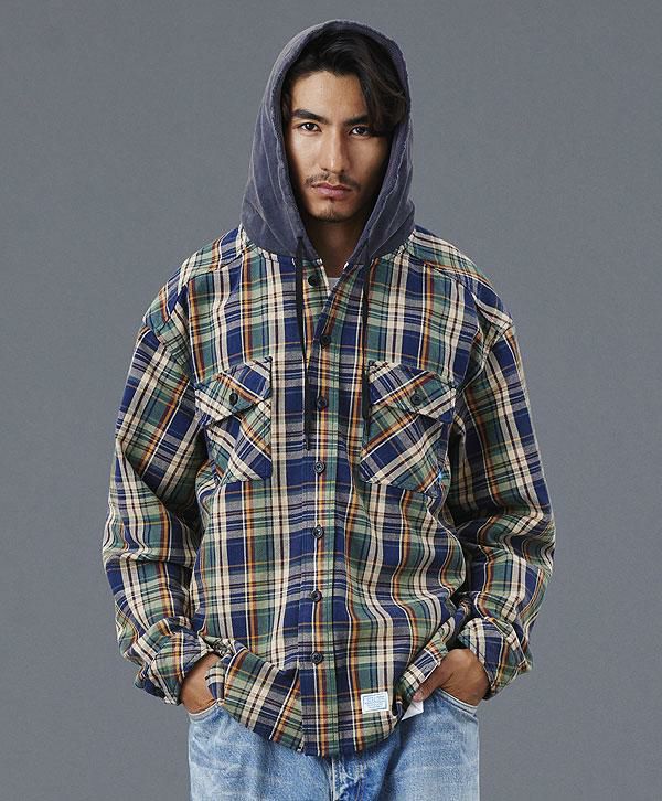 Liberaiders リベレイダース HOODED PLAID SHIRT | ARTIF [ストリート