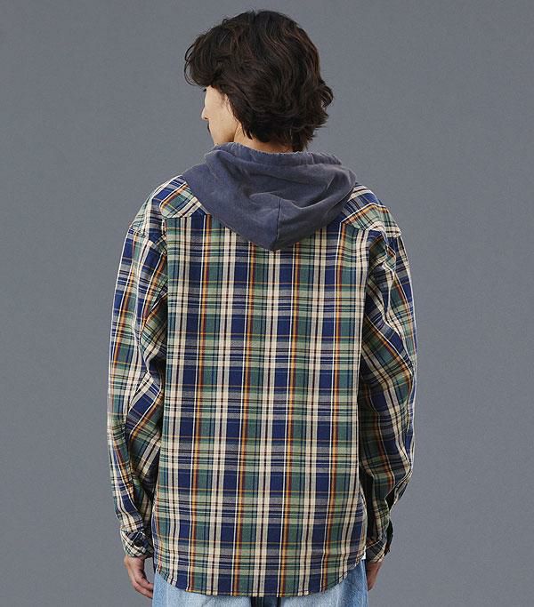 Liberaiders リベレイダース HOODED PLAID SHIRT | ARTIF [ストリート