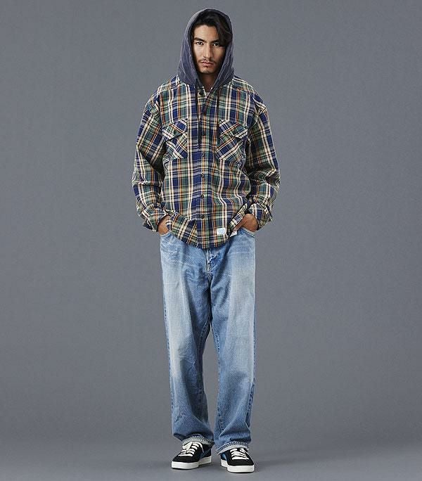 Liberaiders リベレイダース HOODED PLAID SHIRT | ARTIF [ストリート