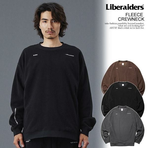 Liberaiders リベレイダース FLEECE CREWNECK | ARTIF [ストリート